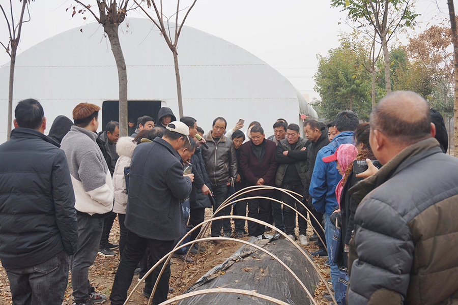 新型职业农民培训实地教学-赤松茸4