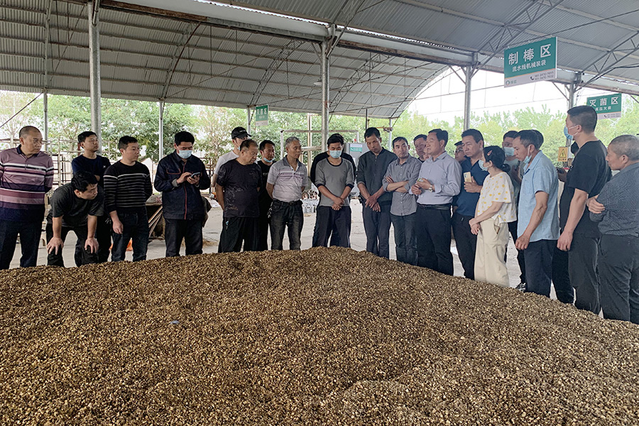 学习大规模生产食用菌培养料配制与指标检查1